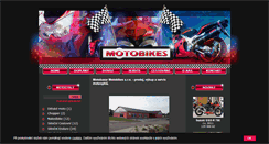 Desktop Screenshot of motobikes.cz